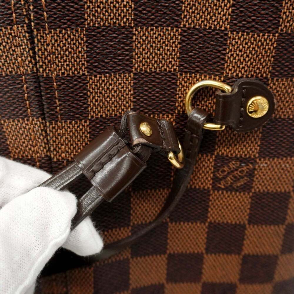 Louis Vuitton Damier Neverfull MM Tote Bag N51105 Ebene (Women's) - Picture 8 of 12